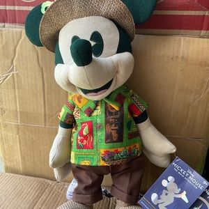 Disney Mickey mouse tiki room plush